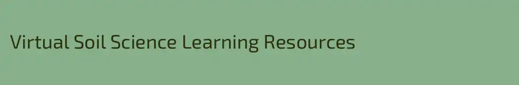 Virtual Soil Science Learning Resources